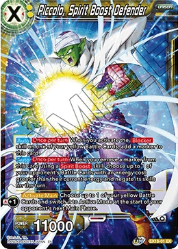Piccolo, Spirit Boost Defender