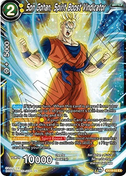 Son Gohan, Spirit Boost Vindicator