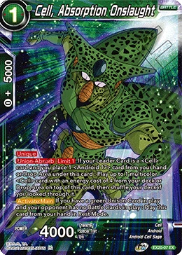 Cell, Absorption Onslaught