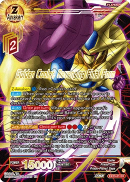 Golden Cooler, Revenging Final Form