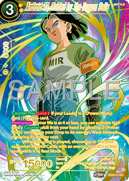 Android 17, Guided by the Dragon Balls