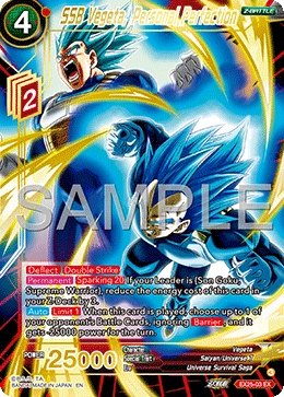 SSB Vegeta, Personal Perfection