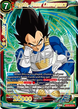 Vegeta, Power Convergence
