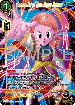 Supreme Kai of Time, Energy Release