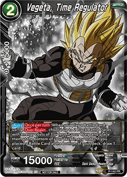 Vegeta, Time Regulator