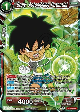 Broly, Astonishing Potential