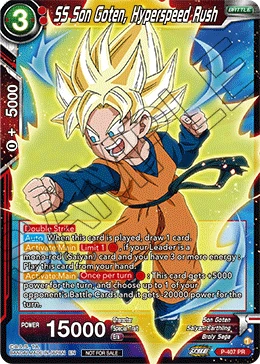 SS Son Goten, Hyperspeed Rush