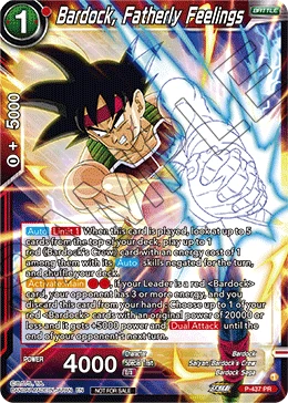 Bardock, Fatherly Feelings