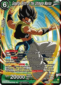 Gogeta, Birth of the Ultimate Warrior