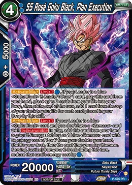 SS Rosé Goku Black, Plan Execution