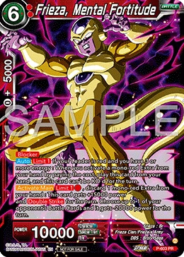 Frieza, Mental Fortitude