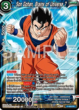 Son Gohan, Brains of Universe 7