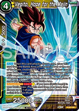 Vegito, Hope for the Majin