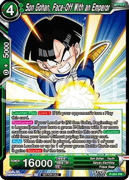 Son Gohan, Face-Off With an Emperor