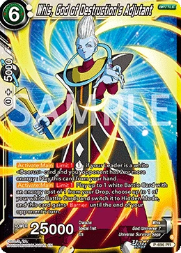 Whis, God of Destruction’s Adjutant