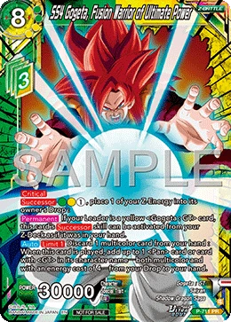 SS4 Gogeta, Fusion Warrior of Ultimate Power