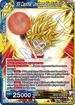 SS Caulifla, Unstoppable Curiosity