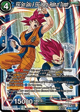 SSG Son Goku & SSG Vegeta, Realm of Triumph