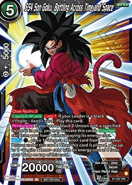 SS4 Son Goku, Battling Across Time and Space