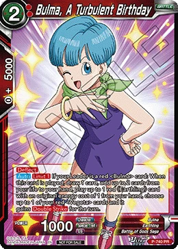 Bulma, A Turbulent Birthday