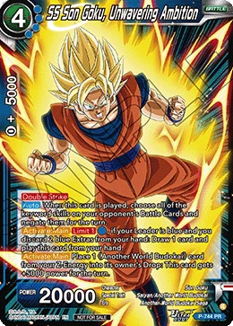 SS Son Goku, Unwavering Ambition