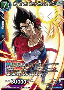 SS4 Vegeta, Fierce Crimson Flash
