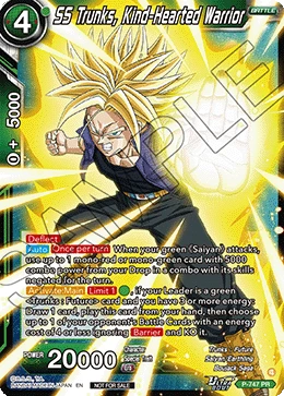 SS Trunks, Kind-Hearted Warrior