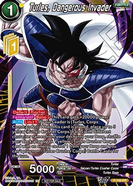 Turles, Dangerous Invader