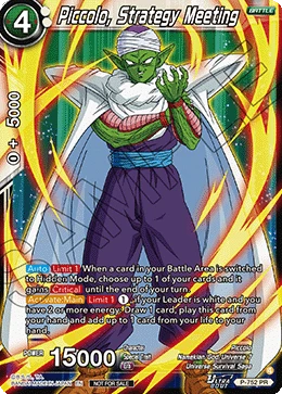Piccolo, Strategy Meeting