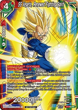 SS Vegeta, Renewed Fighting Spirit