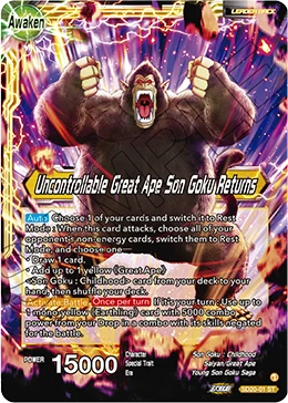 Son Goku — other side