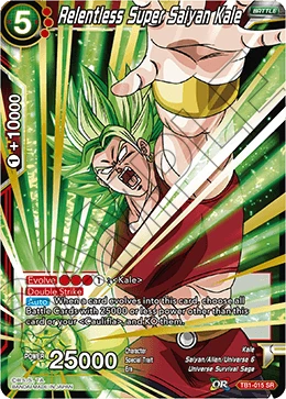 Relentless Super Saiyan Kale