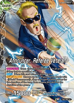Announcer — other side