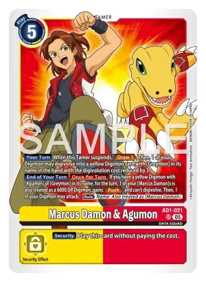 Marcus Damon & Agumon