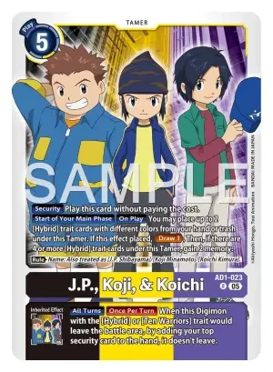 J.P., Koji, & Koichi
