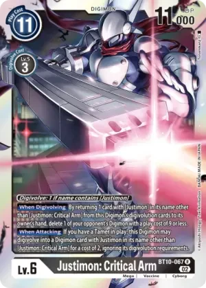 Justimon: Critical Arm