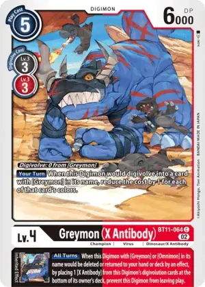 Greymon (X Antibody)