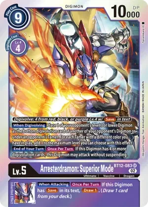Arresterdramon: Superior Mode