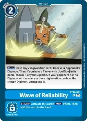 Wave of Reliability