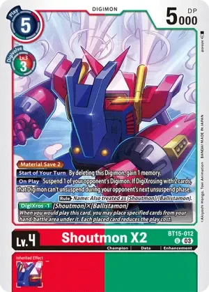 Shoutmon X2
