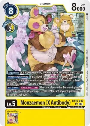 Monzaemon (X Antibody)