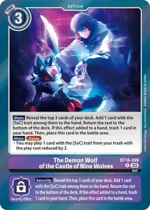 The Demon Wolf of the Castle of Nine Wolves