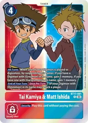 Tai Kamiya & Matt Ishida