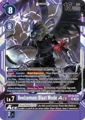 Beelzemon: Blast Mode
