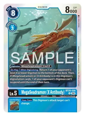 MegaSeadramon (X Antibody)