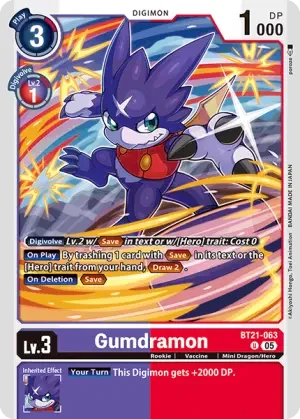 Gumdramon