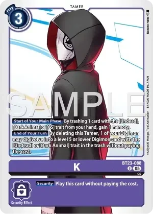 K