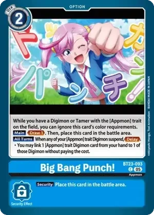 Big Bang Punch!