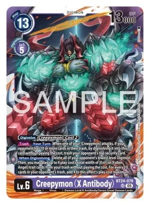 Creepymon (X Antibody)
