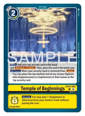 Temple of Beginnings